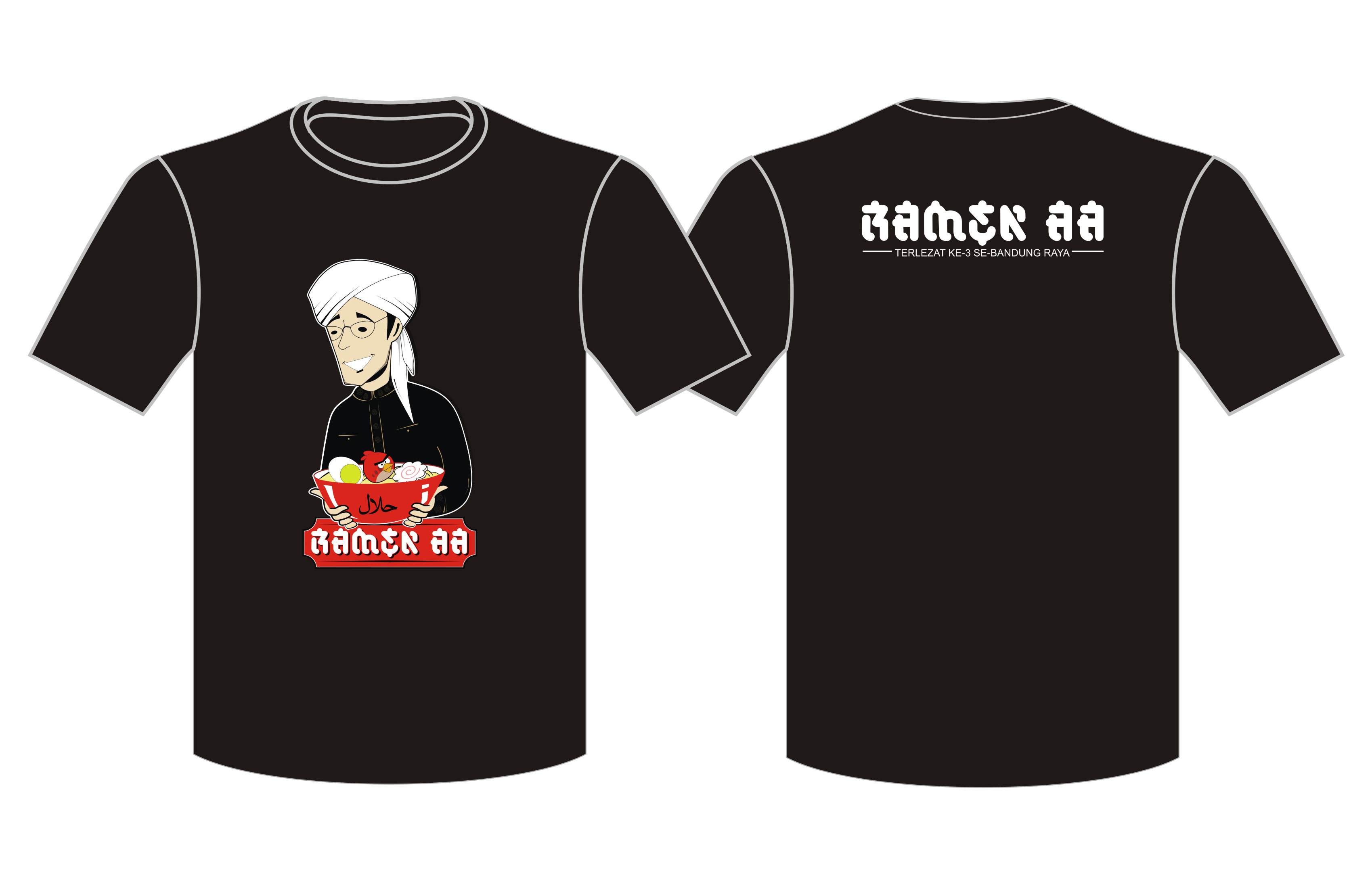 T-Shirt O-Neck Ramen Aa