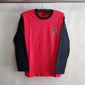 Kaos O-Neck Lengan Panjang, T-Shirt Sanggar