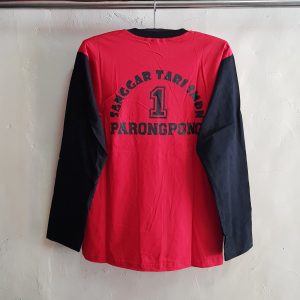 Kaos O-Neck Lengan Panjang, T-Shirt Sanggar