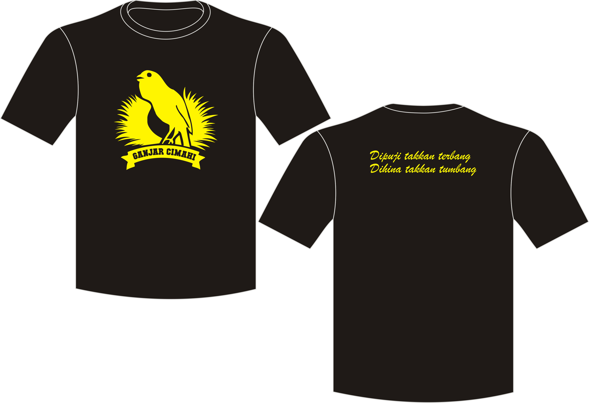 Kaos Oblong Cotton Combad 20s