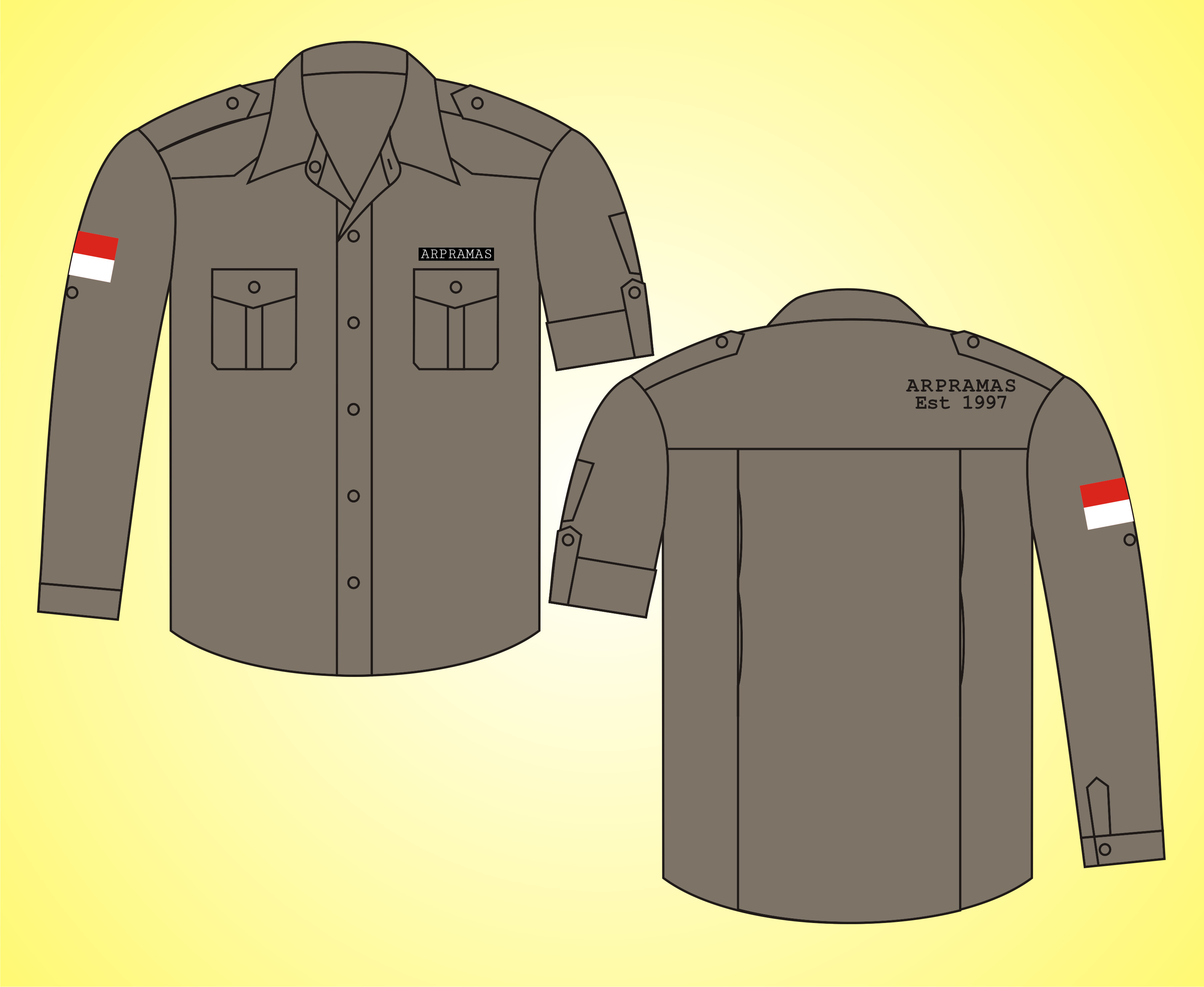 Seragam Kemeja PDL Ribstok