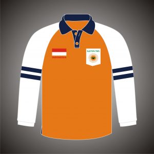 Poloshirt Raglan Aplikasi