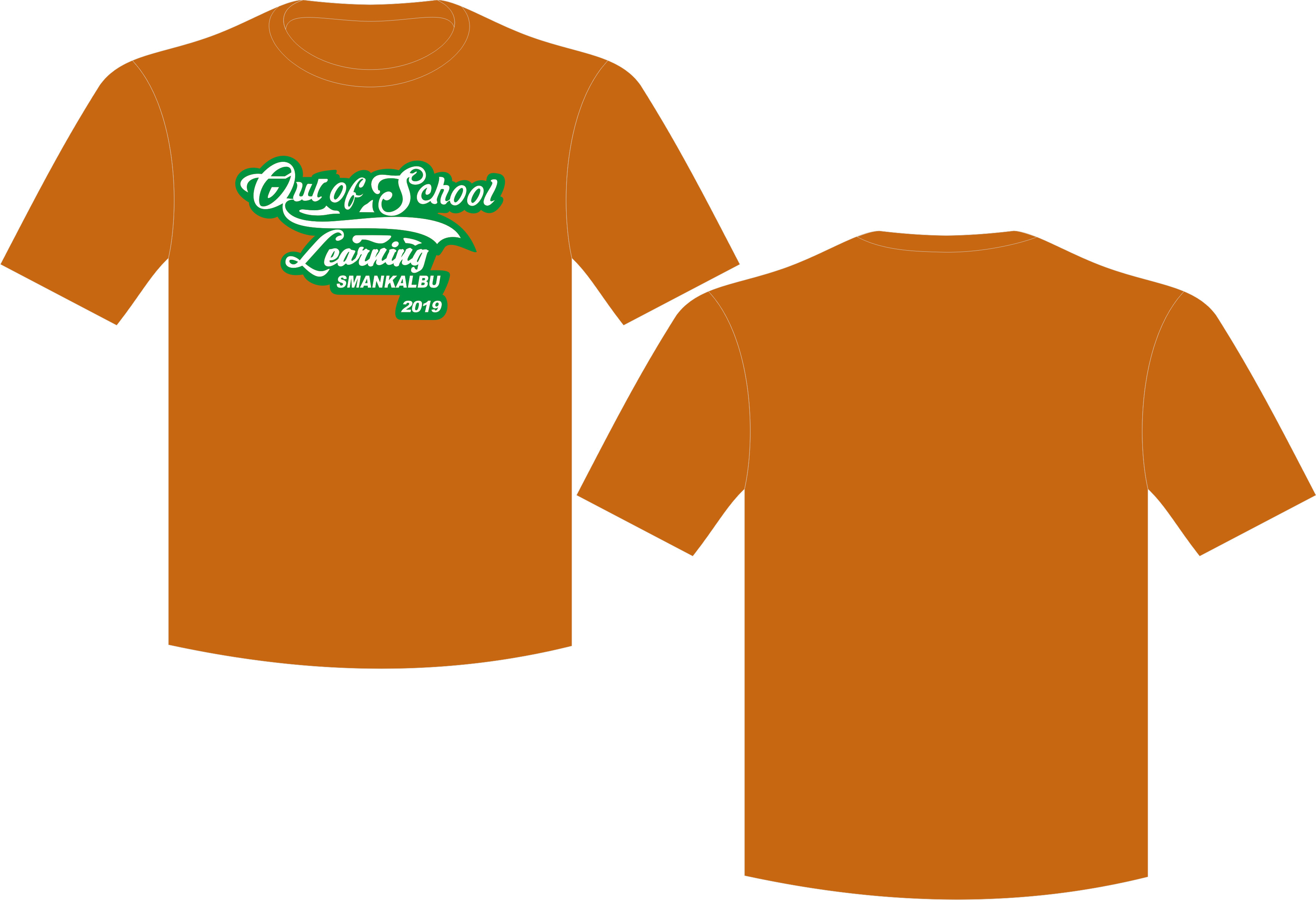 Kaos Kelas SMANKALBU, Seragam T-Shirt