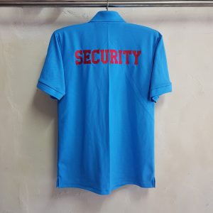 Poloshirt Security MTE, Seragam Kaos Kerah