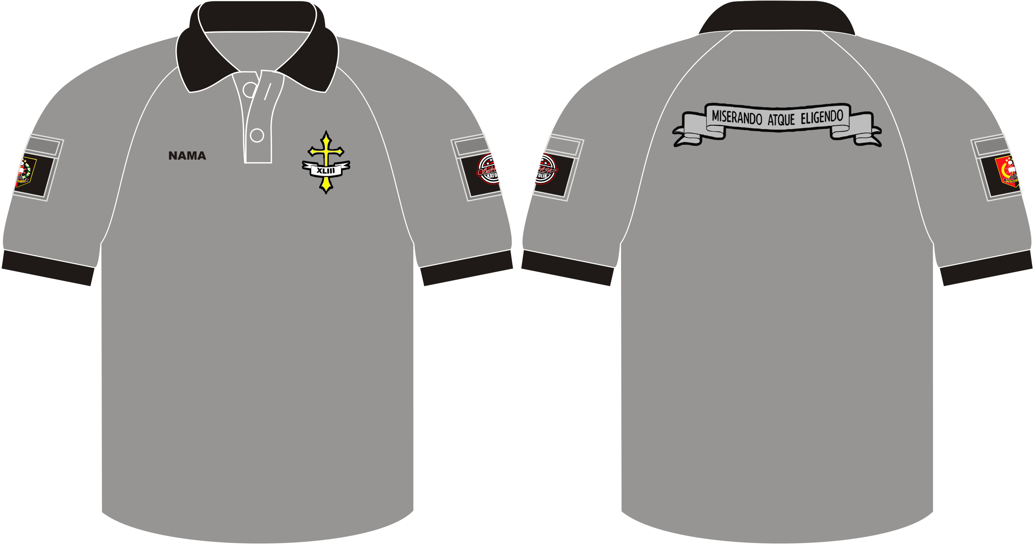 Poloshirt Tactical PK, Seragam Kaos Kerah